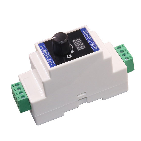 
Card rail type 0/4-20mA current signal generator RS485 analog valve frequency conversion speed regulation Q01H09B