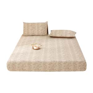 
MUJI Class A cotton three-layer gauze fitted sheet 100% cotton sheet mattress protector four-season universal bed cover