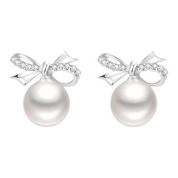 
[China Gold] Pearl earrings for girlfriend