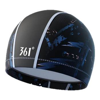 Adult comfortable cloth cap with large head circumference and non-restrictive swimming cap