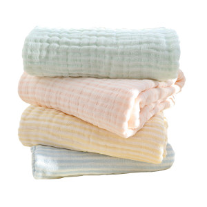
Beiyinke newborn baby bath towel gauze type A children's baby bath for all seasons super soft bamboo cotton large size blanket