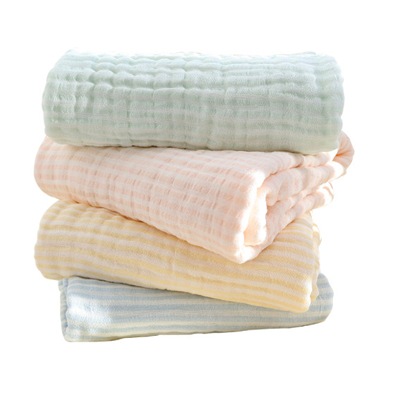 
Beiyinke newborn baby bath towel gauze type A children's baby bath for all seasons super soft bamboo cotton large size blanket