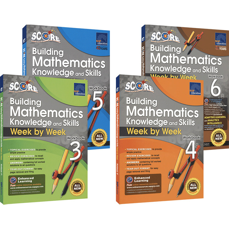Score Building Mathematics Weekly Practice Workbook | Primary School ...