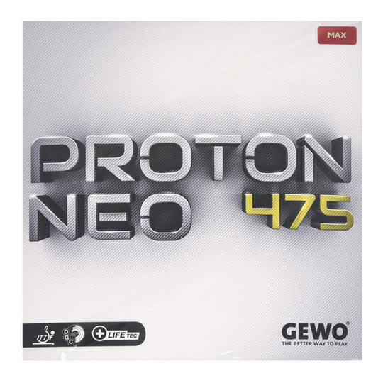 GEWO Proton Neo 450 Table Tennis Rubber (Made in G... - Grandado