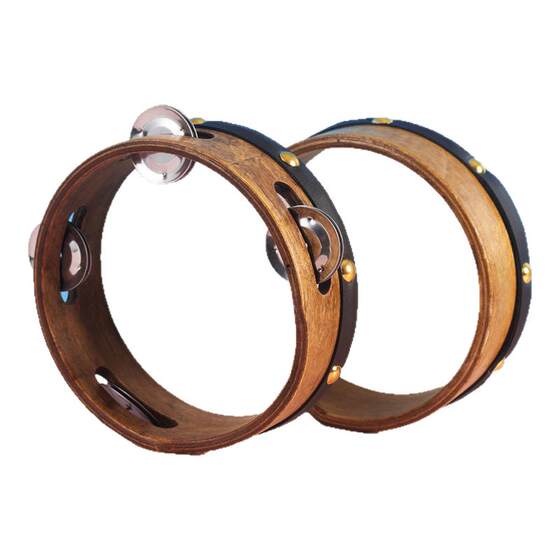 
Sanchong Lu Children's Tambourine Sheepsea Orff Professional Percussion Instrument Kindergarten Dance Hand-Phone Drum Damage Package Compensation