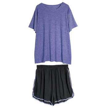 Fast dry and loose fitness yoga clothing sports suit
