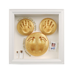 Hand and foot print mud is simple and easy to use and can be treasured forever