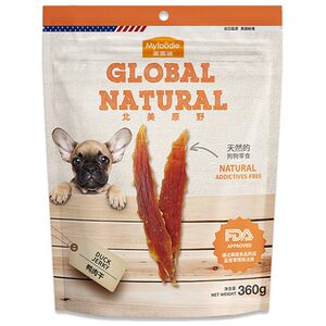 
McFoodie duck jerky 360g dog snacks chicken ham sausage small dog Teddy golden retriever pet snacks teething stick