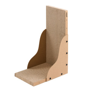 
pidan right angle cat scratching board claw grinder corrugated paper wear-resistant cat toy cat scratching board for pets