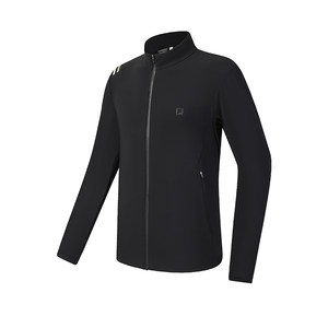 
FILA official men's knitted long-sleeved jacket 2026 summer new golf sports sun protection top