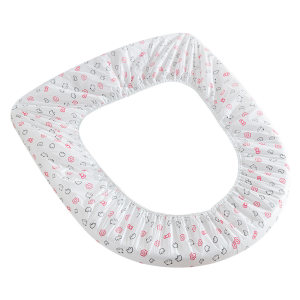 
Independently packaged disposable toilet seat, adhesive-free, removable and washable, printed seat cushion, travel hotel, dirt and bacteria barrier for pregnant women