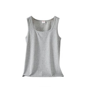 
Hengyuanxiang men's sports vest men's summer thin mercerized cotton hurdles inside wear sleeveless base white sweatshirt