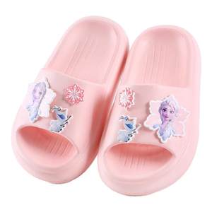 Disney children's slippers girls girls sandals summer princess Aisha indoor home baby bathing anti-slip
