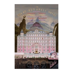 Grand Budapest Hotel Poster Wall Decoration Desktop Sticker Wall Sticker Dormitory Bedroom Room Decoration Painting Core