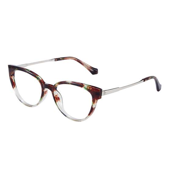 
Cat-eye glasses myopia women's style can be matched with anti-blue light and radiation-resistant non-face artifact eye frame high-end sense