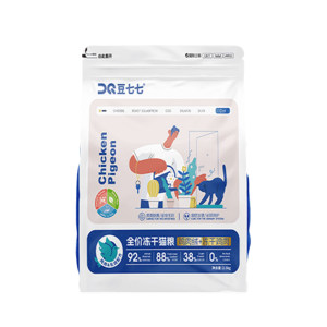 
Douqiqi upgraded freeze-dried grain-free cat food kittens adult cat pastoral cat fattening hair and cheeks cost-effective staple food