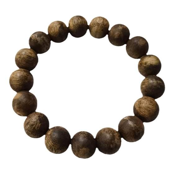 
Real natural nan agarwood bracelet for women, genuine high-end high-oil old-quality Buddhist beads non-sinking level cultural and entertainment bracelet