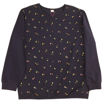 Middle-aged and elderly mothers' autumn long-sleeved 2025 new loose cotton women's tops thin floral printed T-shirts