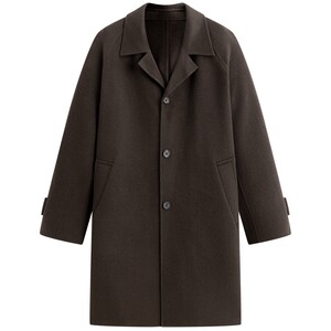 
[Same style in shopping malls] PEACEBIRD Men's 2025 Winter New Lapel Woolen Coat B1AAF440E@