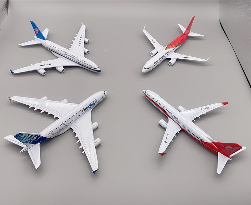 国航南航东航国内航空公司飞机金属模型航展航模创意飞机玩具摆件