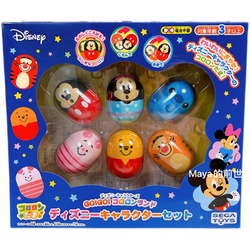 Disney Somersault Tumbler Children's Toy Red Panda Mickey Mouse Stitch Tigger Piggy Gift