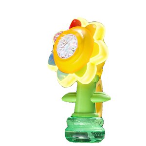 
Seven-color flower bubble machine swaying bubble ins fully automatic sun flower shaking head flower Douyin same children's toys