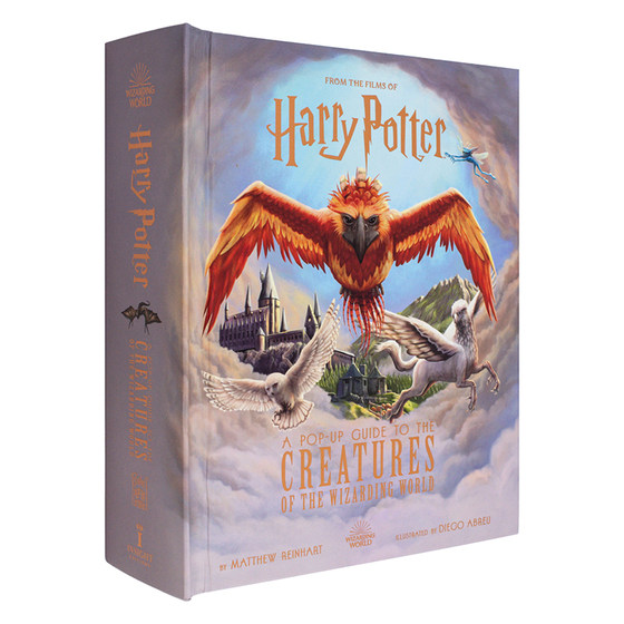 哈利·波特：魔法世界立体书Harry Potter: A Pop-Up Guide to the Creatures of the Wizarding World 英文生活