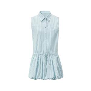 
FIVE PLUS Women's Summer Nautical Style Shirt Dress Pure Cotton Waist Contrast Color Dress Women's Clothing