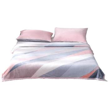 Mercury Home Textiles Flannel Blanket Nap Blanket