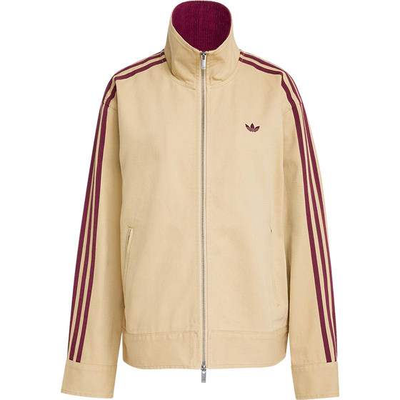 
Adidas/Adidas official genuine clover women's stand collar classic durable casual jacket KF2312