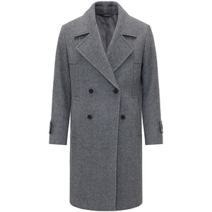 
[Wool] Navigare Italian small sailing gray casual coat men's spring mid-length woolen coat