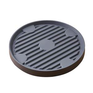 Mobile flower pot tray with wheel chassis base pad base roller universal wheel stealth wheel plastic plastic pulley
