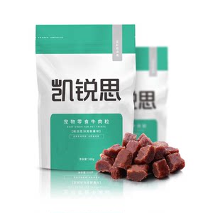 
Keris Pet Dog Snacks Training Reward for Teething Teddy Puppies Small Dog Meat Dried Mixed with Dog Food Beef Grains