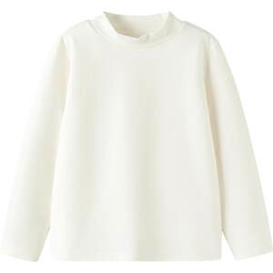 
Balabala children's long-sleeved T-shirt boys and girls half turtleneck top winter new children's clothing white bottoming shirt