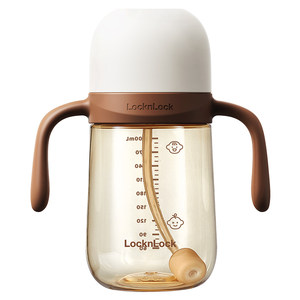 
LocknLock learning drinking cup baby sippy cup children over one year old water cup duckbill cup PPSU milk bottle