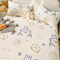 Хлопковая простыня, кроватка, матрас, накладки, пылезащитная крышка, коллекция 2023