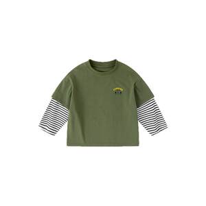 
Dudujia children's fake two-piece long-sleeved T-shirts spring and autumn baby bottoming shirts spring clothes boys inner wear girls tops trendy