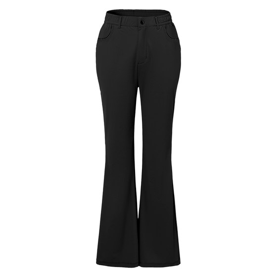
Magic Weiwei bell-bottomed pants for women 2026 summer new style hip-lifting micro-flared pants anti-UV cool ice silk sunscreen pants