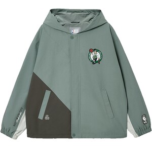 
[NBA Collaboration Celtics] Jack Jones Men's Spring Jacket with Loose Body Splicing