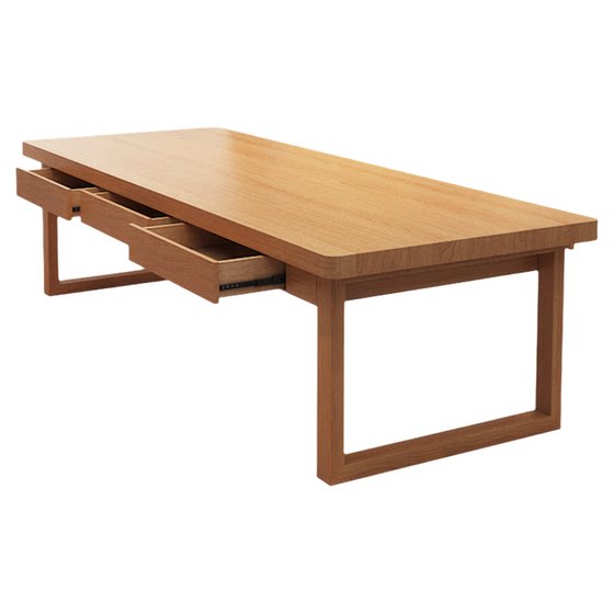 
Solid wood tables and chairs for living room, home modern conference table, long table, simple writing office desk and chair with drawer