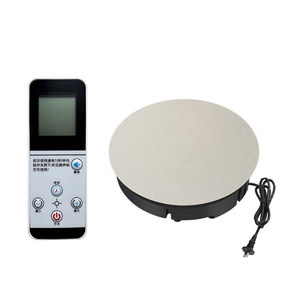
Slate hidden induction cooker round wireless remote control high-power concealed battery stove dedicated to slate dining table