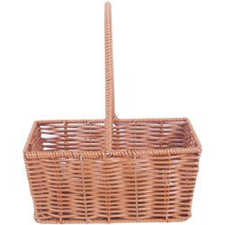 Rattan knitting handheld jacquard flower arrangement