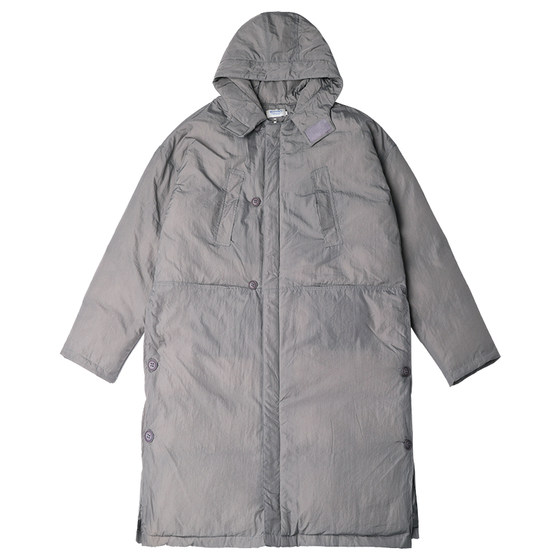 Mr. Montmarten's Winter Safety Mid -length cotton cotton -mobilized winter versatile solid color couple cotton coat man