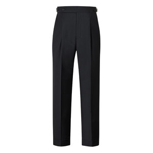 [70 Australian Beauty Norne Wool] Cultum machine washing free ironing single pleated pants Men's business commute trousers
