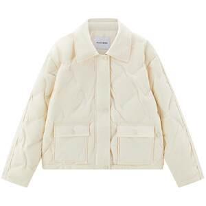 Peacebird women's pressed glue thin down jacket dopamine gallbladder-free shirt down casual jacket short