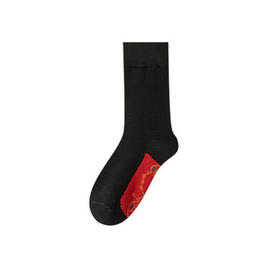 
Zodiac year foot seven-star red socks for men and women in autumn and winter thickened deodorant mid-calf socks 2026 belongs to the Year of the Horse couple stockings