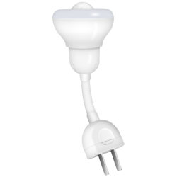 Human body sensor night light automatically lights up when someone comes to the aisle