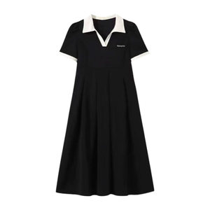 
American Fisher-Price Maternity Dress Summer 2026 Maternity Wear Summer V-neck T-shirt Fashion Loose Large Size Skirt