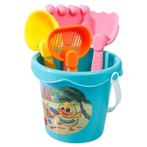 
Children's shovel beach toy set baby plays sand digging tools plastic shovel bucket beach digging sand