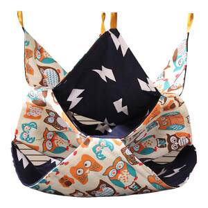 
Small pet squirrel hammock sugar glider nest summer double-layer four-season universal hanging hamster squirrel sleeping bag breathable nest